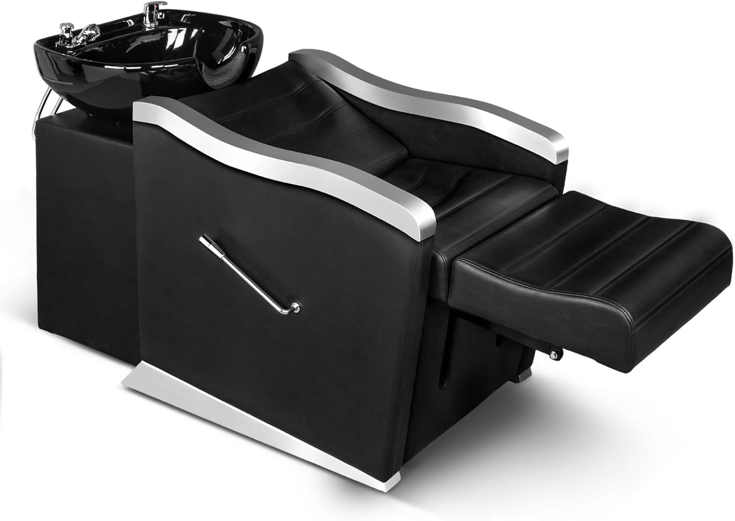 Shampoo Bowl and Chair Set for Salons,Backwash Barber Chair Hair