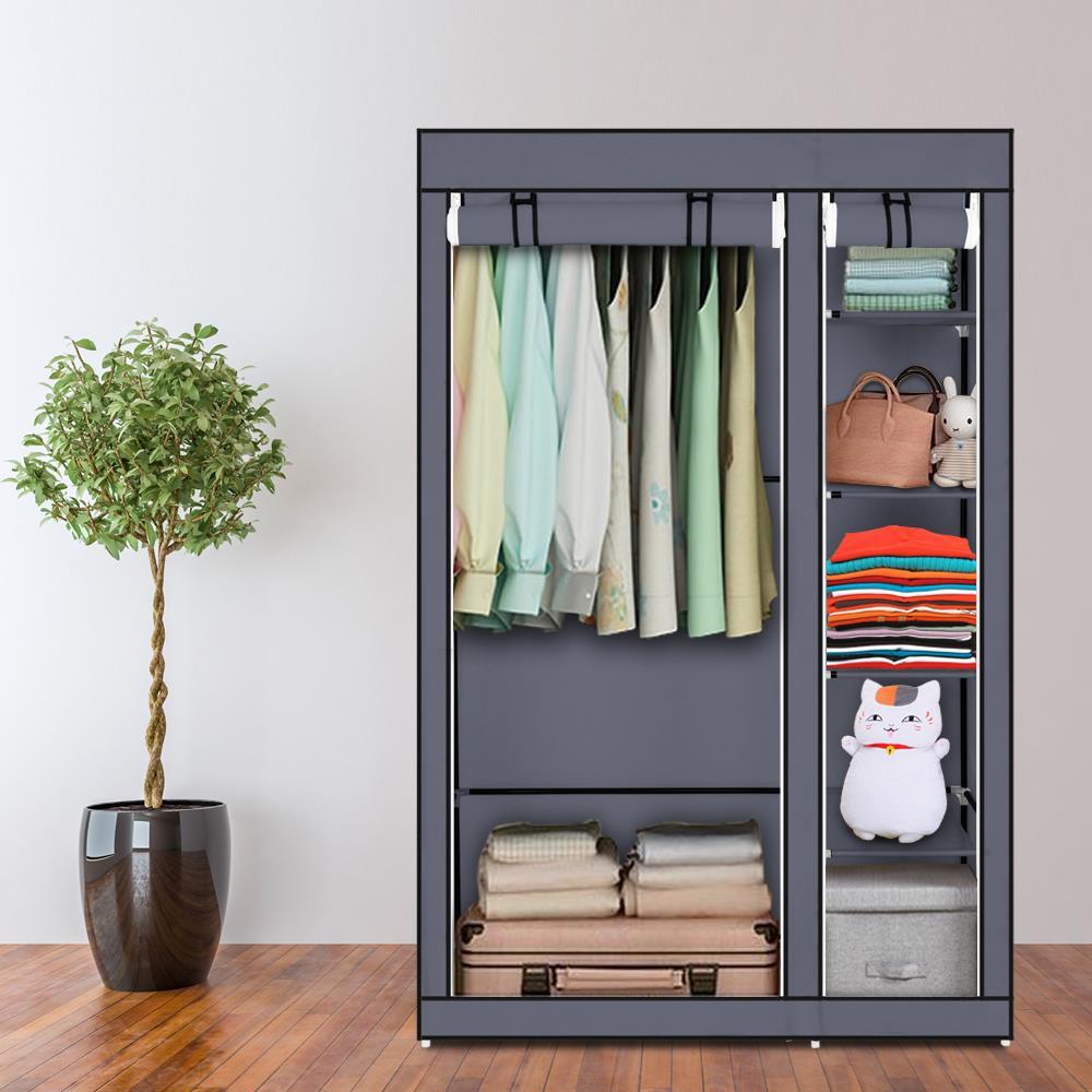 Penderie Tissu VTRIN Armoire Portable Pour Suspendre Des Vêtements De 170 Cm De Large, Armoire Portable De Grande Armoire Penderie Suspendue